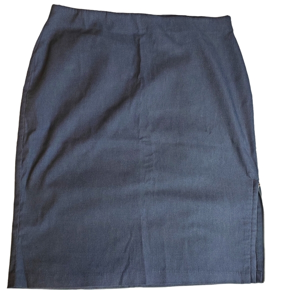 Mitchell Studio Collection Dresses & Skirts - Michelle Studio Collection Stretchy Denim Pencil Skirt Blue Sise 14W